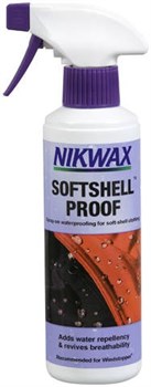 Пропитка водоотталкивающая для одежды Nikwax SoftShell Spray On 300мл - фото 11068
