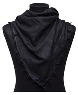 Арафатка Tactical Shemagh Solid Black - фото 12501