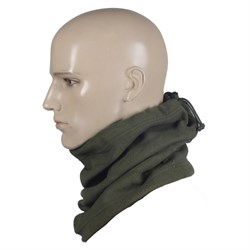 Шарф-труба scarf fleece олива - фото 12878