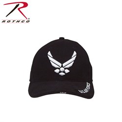 Кепка бейсболка Deluxe USAF Wing Black - фото 13371