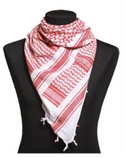 Арафатка Shemagh White/Red - фото 15543