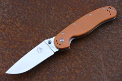 Нож складной туристический Steelclaw Крыса оранжевый rat01orange - фото 18720