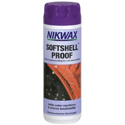 Пропитка водоотталкивающая для одежды Nikwax SoftShell Proof Wash-In 300мл - фото 20268