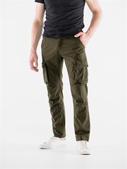 Брюки Cargo Regular Fit 205 олива - фото 21263