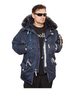 Куртка аляска Apolloget Sapporo Fleece Replica Blue - фото 21669