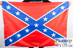 Флаг Конфедерации 90х135 см - фото 24349