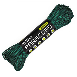 Шнур паракорд 550 CORD nylon 30м emerald snake 57101 - фото 24958
