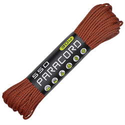 Шнур паракорд 550 CORD nylon 30м neon orange snake 57200 - фото 24964