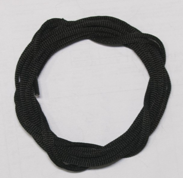 Шнурки усиленные Барс черные 180 см - фото 28020