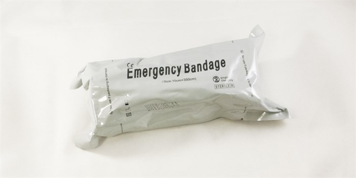 Индивидуальный перевязочный пакет Emergency Bandage 10x120 см - фото 28559