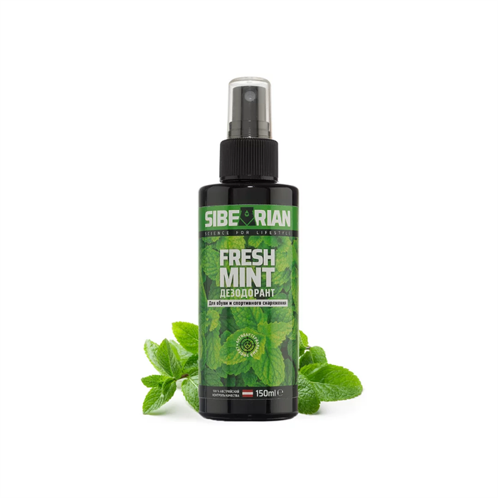 Дезодорант для обуви Siberian Fresh Mint 150мл - фото 29472