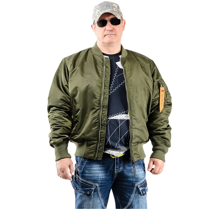 Куртка B-17 Army Green/Orange - фото 30093