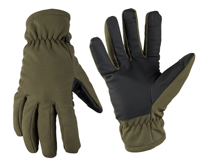 Перчатки утепленные Softshell Thinsulate Olive 12521301
