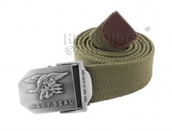 Ремень брючный US Navy Seals Olive - фото 6089