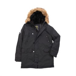 Куртка аляска Altitude Parka Alpha Black - фото 9126