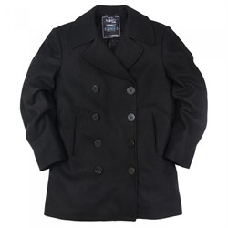 Бушлат USN Pea Coat Long Nord Storm Black - фото 9937