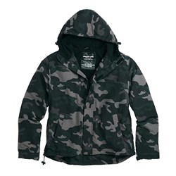 Куртка Windbreaker Zipper Black Camo - фото 9981