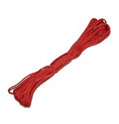 Шнур Paracord 7 core 15 метров red