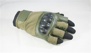 Перчатки Tac-Force без пальцев olive
