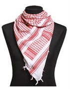 Арафатка Shemagh White/Red