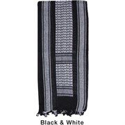 Арафатка Tactical Shemagh Black/White