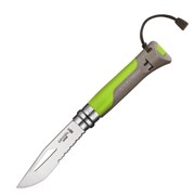 Нож туристический складной Opinel 8 OU0TDOOR Green