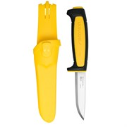 Нож туристический Mora Basic 511 углеродистая сталь желтый