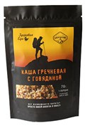 Каша гречневая с мясом 70 гр