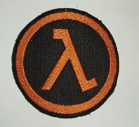 Шеврон на липучке Lambda Half Life