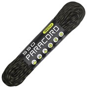 Шнур паракорд 550 CORD nylon 30м black forest