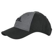 Кепка бейсболка Logo Cap Helikon Black/Shadow Grey