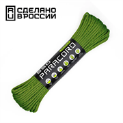 Шнур паракорд 550 CORD nylon 30м neon green snake