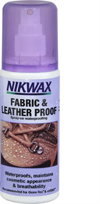 Водоотталкивающая пропитка для обуви Nikwax Fabrick and Leather Spray 125мл