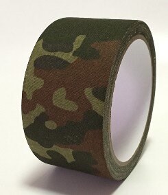 Лента клейкая маскировочная flecktarn 10м