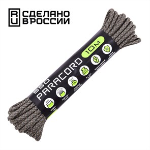 Шнур паракорд 550 Cord nylon 10м digital camo