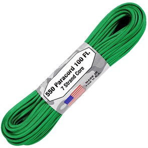 Шнур паракорд 550 Atwood Rope 100ft green