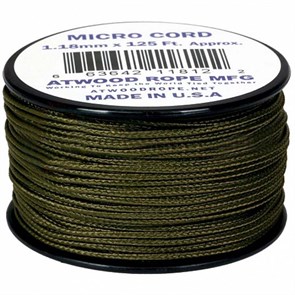 Шнур паракорд Micro Cord Atwood Rope 125ft Woodland