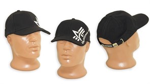 Кепка бейсболка Big A Cross Cap Black