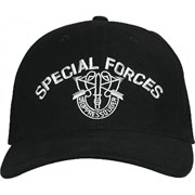 Кепка бейсболка Deluxe Special Forces Black