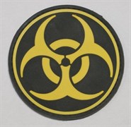 Шеврон на липучке Biohazard PVC