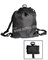 Рюкзак ROLL-UP черный - фото 11085