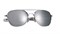 Очки с чехлом G.I. Type Pilot's Aviator Chrome Mirror - фото 13456