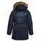 Куртка аляска женская N-3B W Parka Replica Blue WJN44502RB