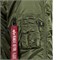 Куртка аляска N-3B Parka Slim Fit Sage Alpha MJN31000SGSF Куртка аляска N-3B Parka Slim Fit Sage Alpha MJN31000SGSF