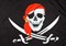 Флаг пиратский с красной банданой 60 x 90 см - фото 17664