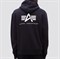 Толстовка с капюшоном Small Logo Full-Zip Hoodie Alpha Black UFS49003B