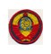 Шеврон на липучке Герб СССР на черном - фото 23294