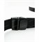 Ремень брючный с пластиковой пряжкой черный rep-512black