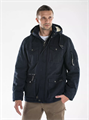 Куртка утепленная Cotton lx Hood Jacket 111 темно-синий - фото 25854