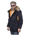 Куртка аляска N3B Tight Husky-2 Ink/Orange - фото 27285